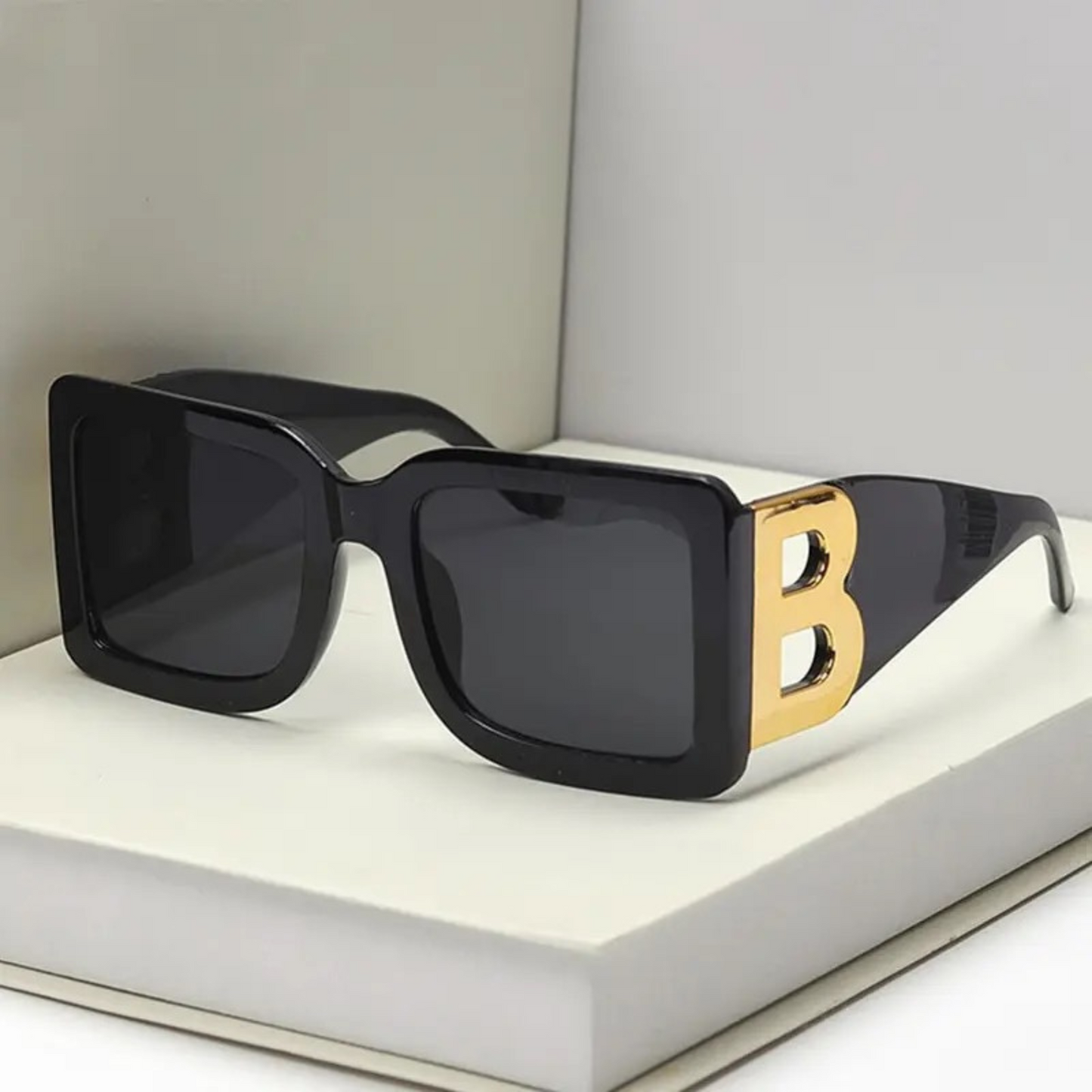 Oversized B Sunglasses